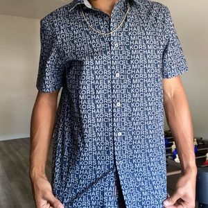 Michael Kors Button-Up Tee